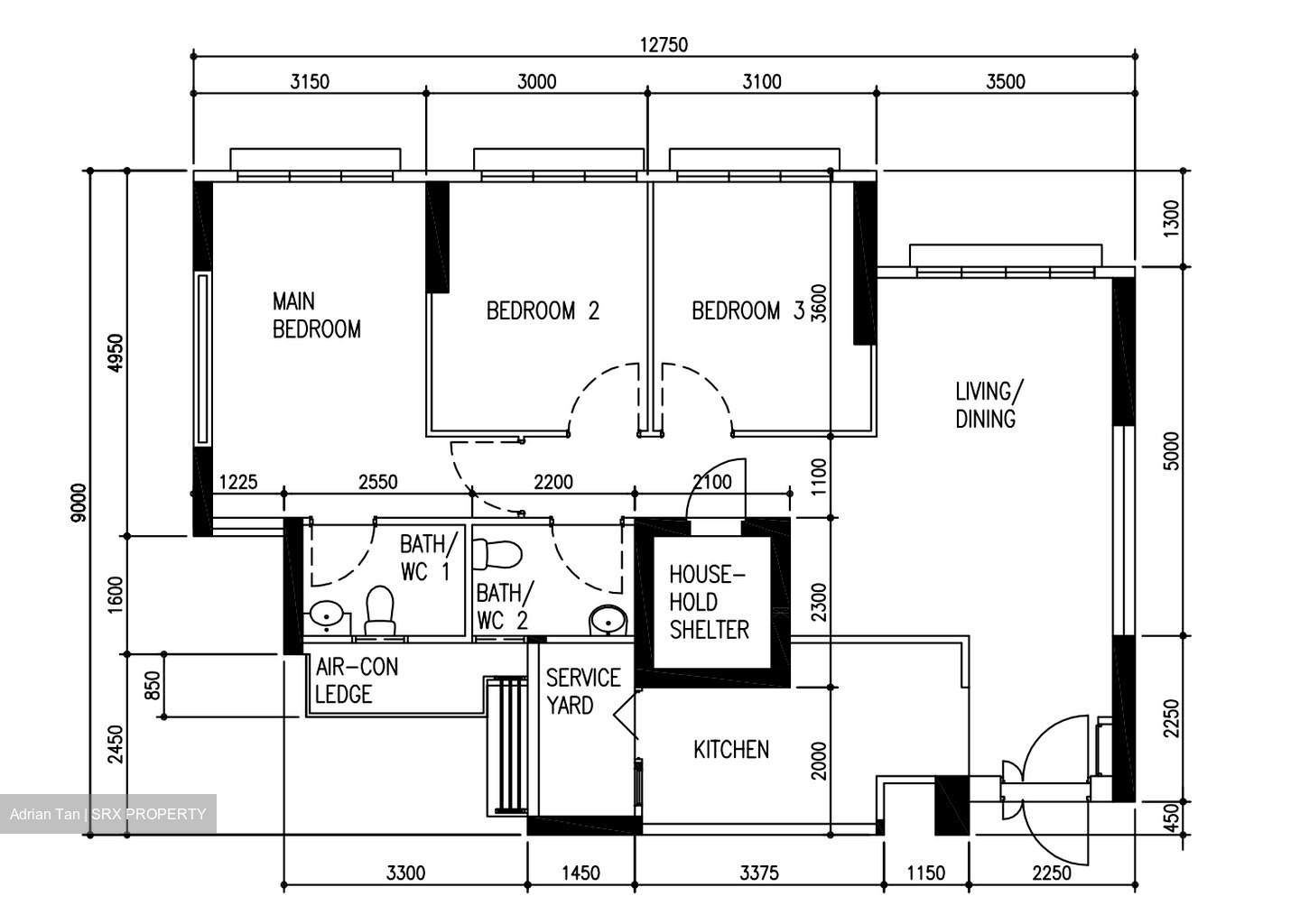 Blk 286C Compassvale Cape (Sengkang), HDB 4 Rooms #559990051